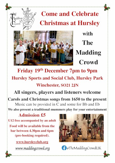 Hursley Christmas 2025 flyer